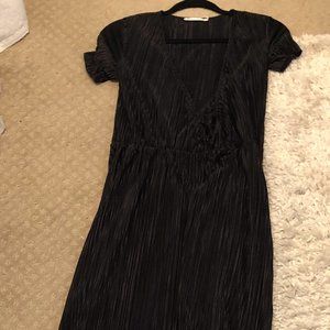 Black Wrap dress
